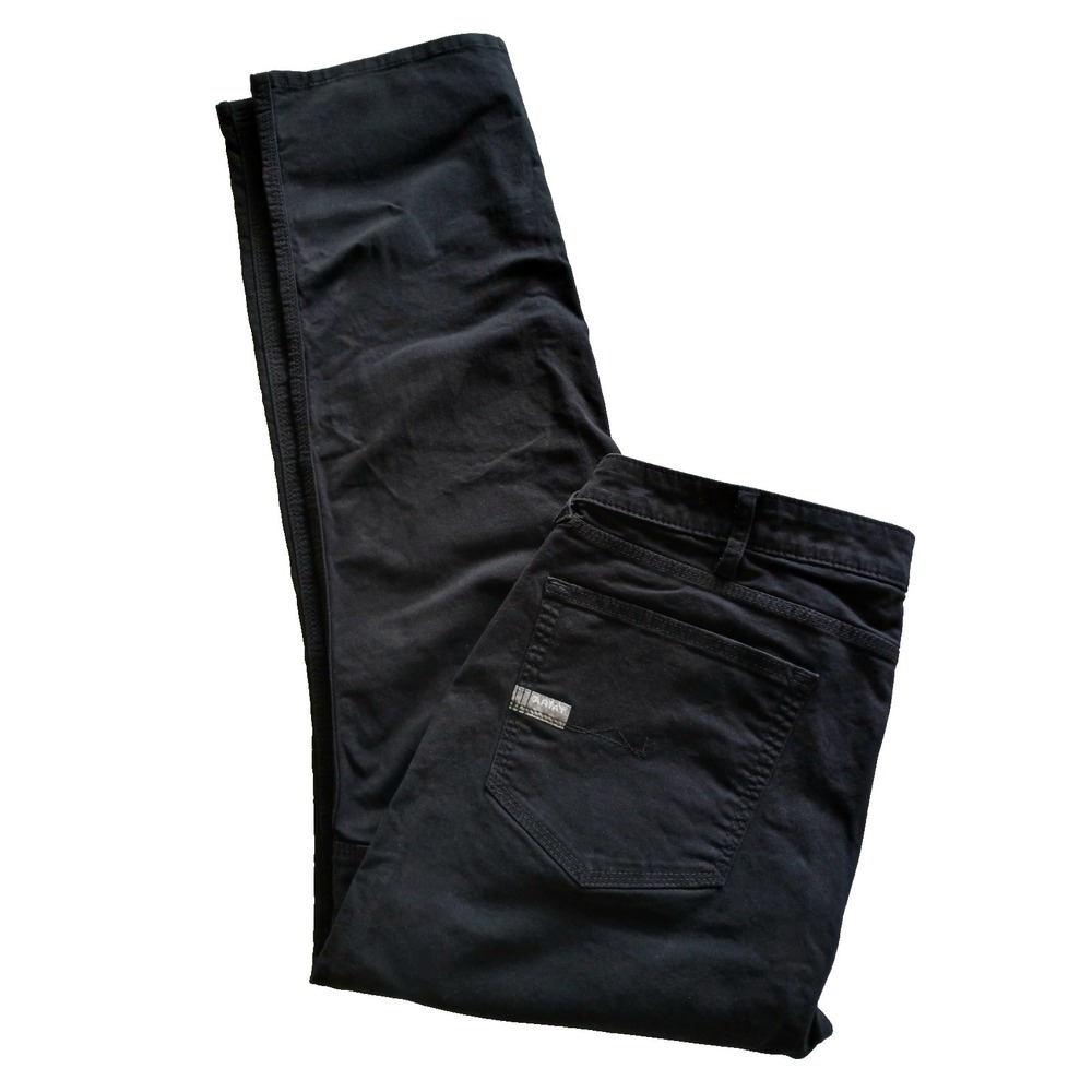 Ariat Rebar Perfect Rise Straight Leg Black Pants Size 33R